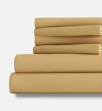 Ienjoy Home Gold Premium Ultra Soft 6-Piece Bed Sheet Set Size, Cal King'