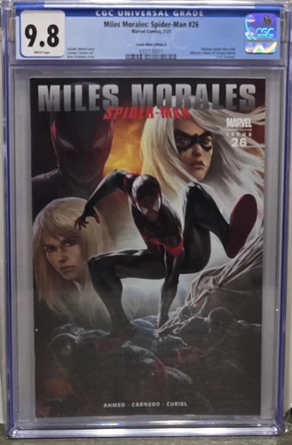 Miles Morales: Spider-Man #26 VARIANT CGC 9.8 Graded Comic Book