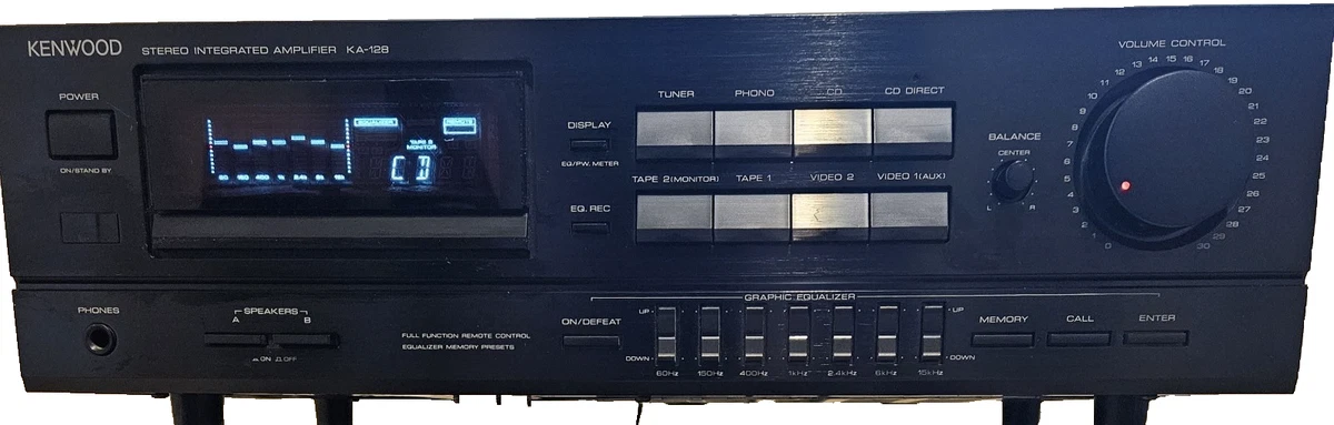 Kenwood Stereo L/R RCA Home Audio Integrated Amplifiers for sale