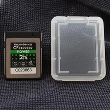 * OPEN BOX FAIR * Delkin Devices CFexpress Type B Memory Card - 2TB