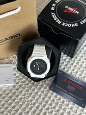 Casio G-SHOCK White Resin Analog-Digital Quar...
