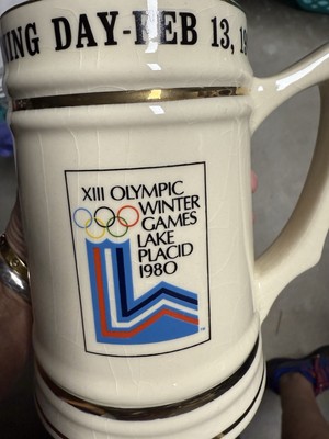 Vintage 1980 Opening Day XIII Winter Olympic Games Lake Placid Stein 919/1980
