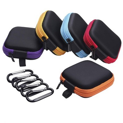 5 Pieces in Ear Bud Earphone Headset Headphone Case Mini Storage Carrying Pou...