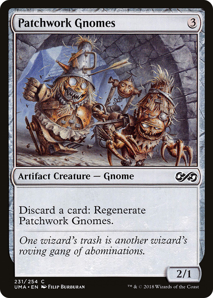 Patchwork Gnomes #231 (LP) Ultimate Masters UMA Magic MTG