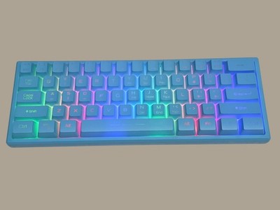   ️ ZIYOU LANG Kabelloses Gaming Tastatur- & Maus-Set | QWERTY | RGB | 2,4 GHz
