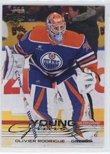 2025 Upper Deck Series 1 Young Guns Exclusives 11/100 Olivier Rodrigue #203 19rf