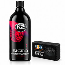 K2 SIGMA PRO Reifenglanz 1L Reifenpflege Wet Look UV-Schutz inkl. Reifenpad K2 SIGMA PRO Reifenglanz 1L Reifenpflege Wet Look UV-Schutz inkl. Reifenpad