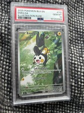 2025 Pokemon Black Bolt Emolga IR 112/086 PSA 10 Gem Mint Pop 97 on eBay