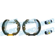 ORIGINAL® SAMKO Bremsbackensatz Hinten für Renault CLIO IV CLIO IV Grandtour
