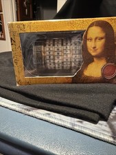 Da Vinci Code Mini Replica Metal Crytex Puzzle Gold Finish Hidden Compartment