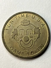 Vintage Fun Time USA Arcade Token #ud1