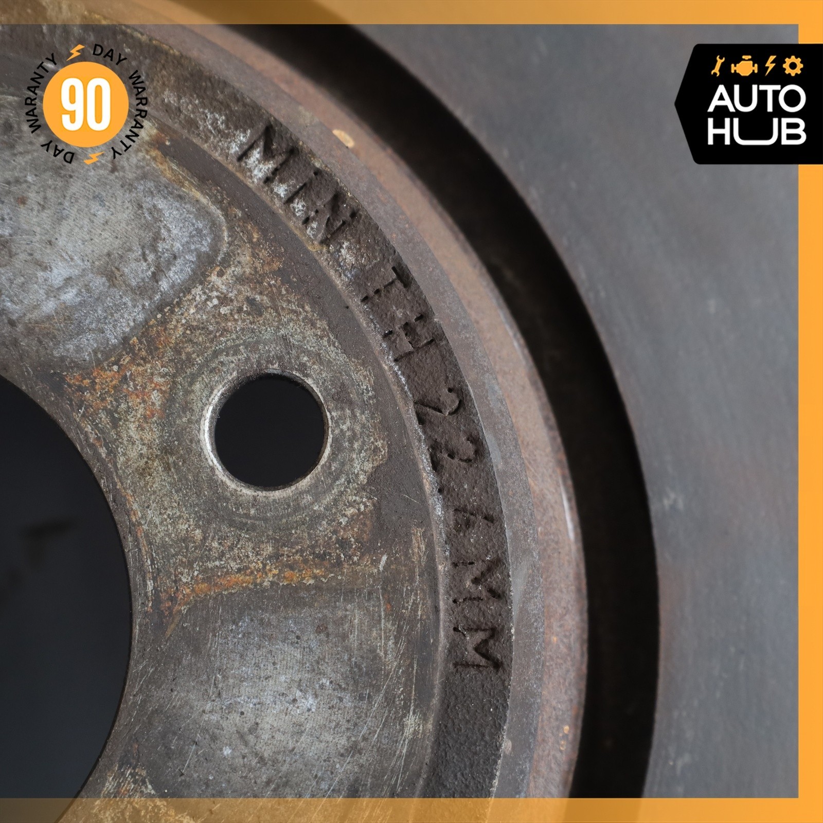 00-10 Bentley Arnage / RR Seraph Rear Brake Rotor Rotors Set PC56961PB OEM 42k