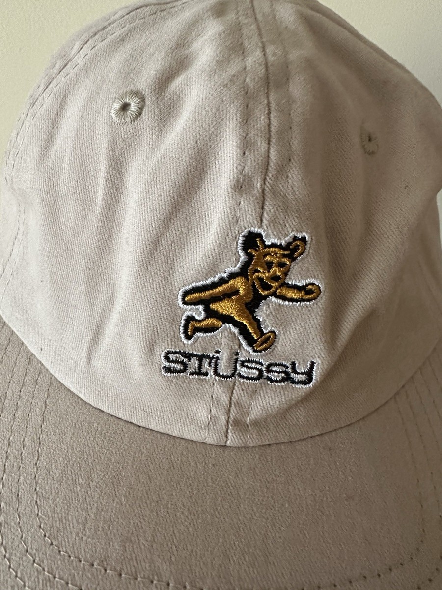 Stussy Bear Strapback Cap - Beige View 3