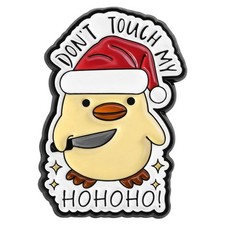 Festival Duck Shaped Metal Brooch Pin Funny Alloy Badge Pin Decorative Lapel Pin