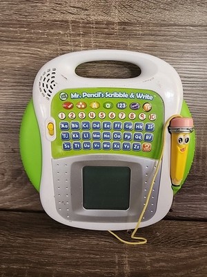 Leap Frog Mr Pencil's Scribble & Write Educational Toy Writing Spelling 
