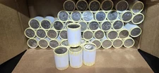 4 Full Rolls Of Unsearched Kennedy Half Dollars OBW Look For Silver