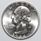 1944 Washington Quarter CHOICE BRILLIANT UNCIRCULATED (I223)