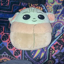 Squishmallows 10 Baby Yoda The Child Grogu Star Wars Mandalorian Plush Toy