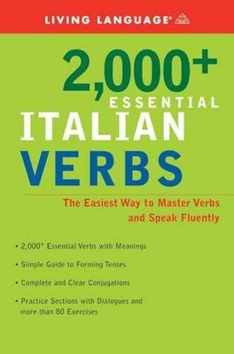 2000+ Essential Italian Verbs: - Paperback, by Living Language - Acceptable n