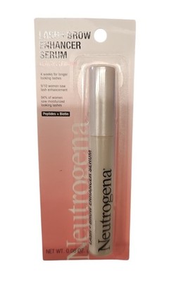 Neutrogena Healthy Lengths Lash + Brow Enhancer Serum Peptides Biotin NIP