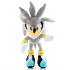 Silver the Hedgehog Plush 13" Sonic the Hedgehog Stuffed Animal Sega Toy