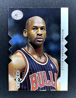 #ad Michael Jordan 1996 97 Upper Deck SP Championship Shots Die Cut Card #S16🔥CLEAN $22.99
