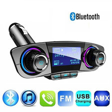 Bluetooth Car FM Transmitter MP3 Player Hands free Radio Adapter Kit USB Charger