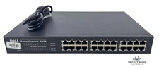 Dell PowerConnect 2024 8H417 24-Port Unmanaged Ethernet Network Switch