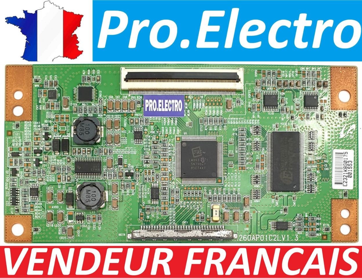 Contrôleur d'image T-CON 260AP01C2LV1.3 pour écran Sony KDL-26S4000