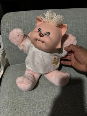 Xavier Roberts 16in Play Doll White Straight Hair Cloth Body Light Complexion