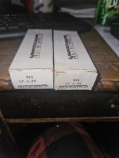 2 VINTAGE NOS SWITCHCRAFT 921 LP 4.95 PUSH BUTTON SWITCHES