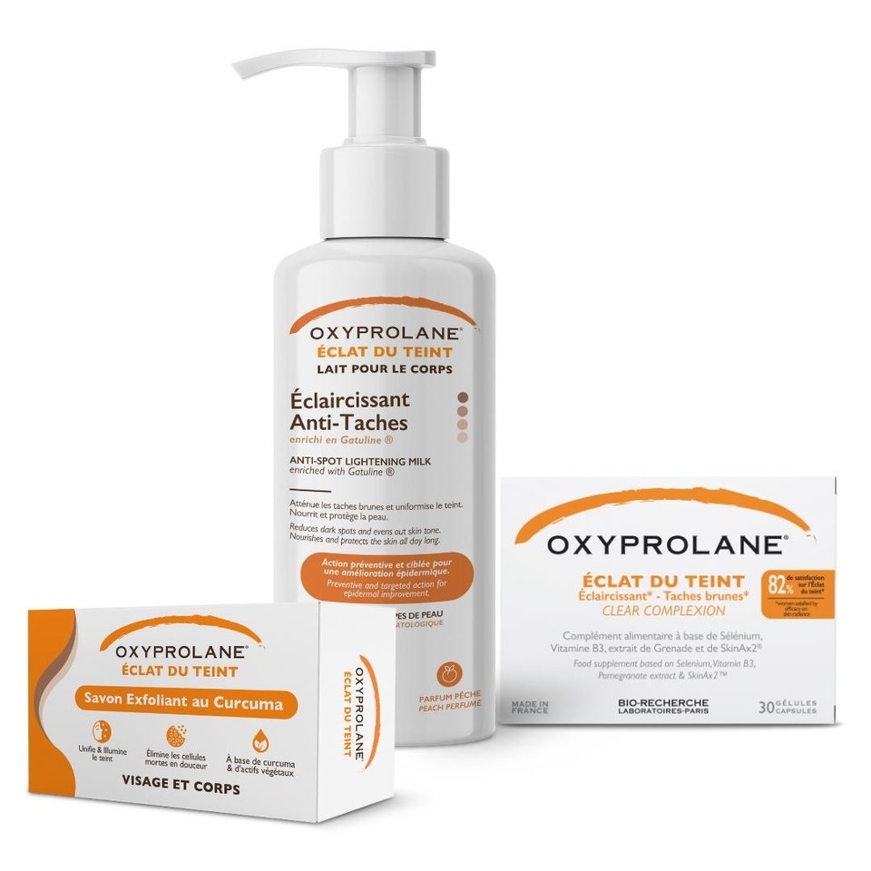 Lait Et Gel Douche Éclaircissant & Anti-Taches MYKMY LIGHTIN - Soin Corps 1000ml + 500ml - Bio