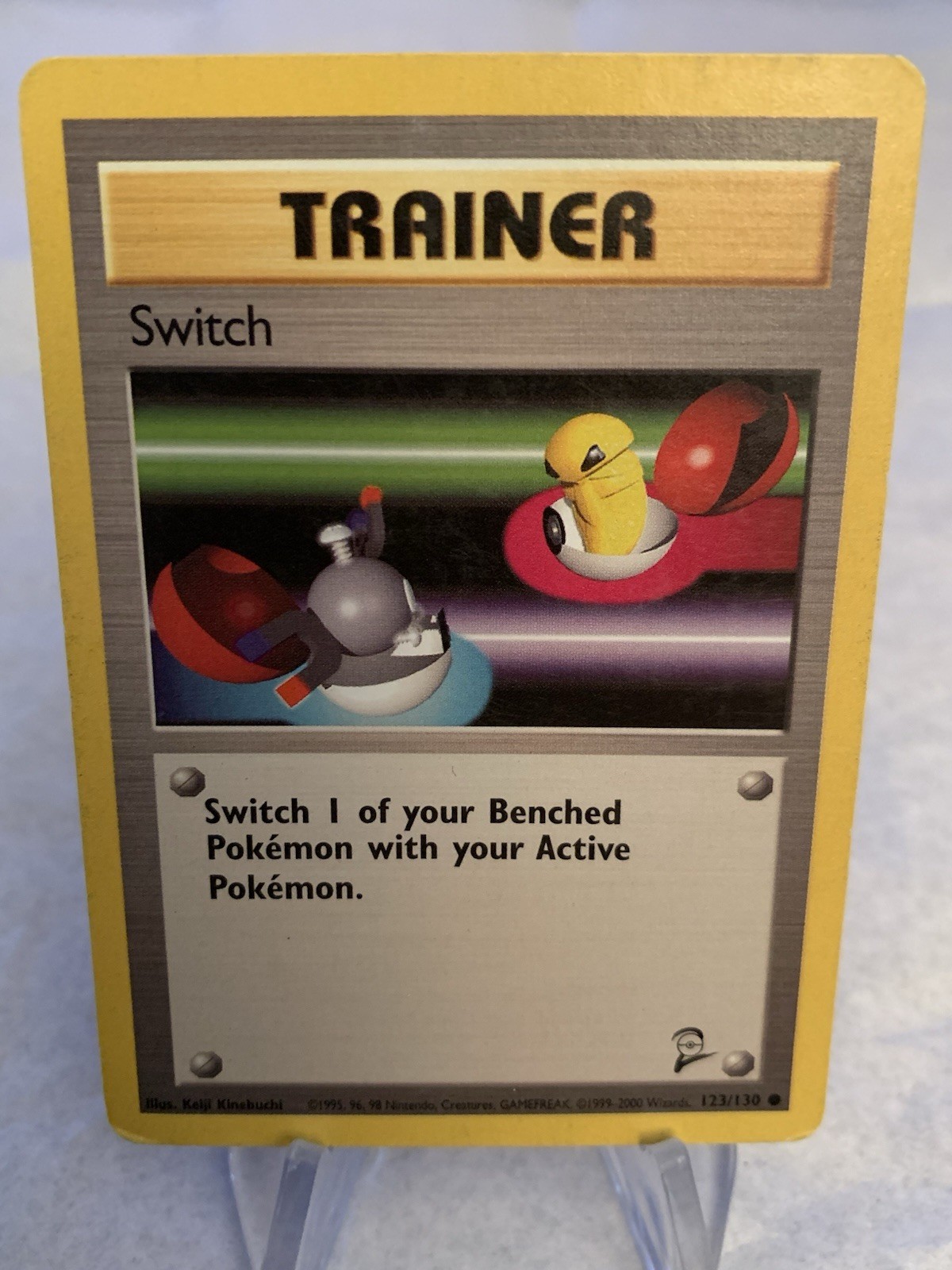 Wizards of the Coast Switch 123/130 Base Set 2 Regular Common Trainer 2000