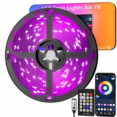 LED Band Backlight TV Hintergrundbeleuchtung USB Lichtstripe PC Streifen RGB 5M