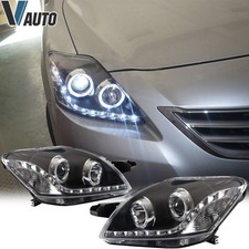 LED Headlights For Toyota Yaris 2007-2012 Vios Sedan 08-13