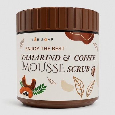 LAB SOAP Tamarind & Coffee Mousse Scrub Creamy Body Exfoliator