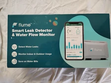 Flume Smart Leak Detector Water Flow Monitor Indoor or Outdoor WiFi & Sensor