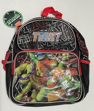 Small Backpack-Nickelodeon Ninja Turtle 12" Toddler Backpack,New With Tag 