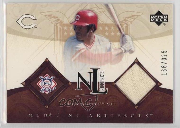 2005 Upper Deck Artifacts NL Artifacts 166/325 Ken Griffey Sr #NL-GR 16t8