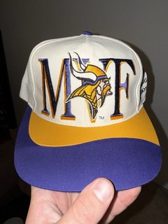 Vintage 90s Minnesota Vikings NFL Football SnapBack Hat