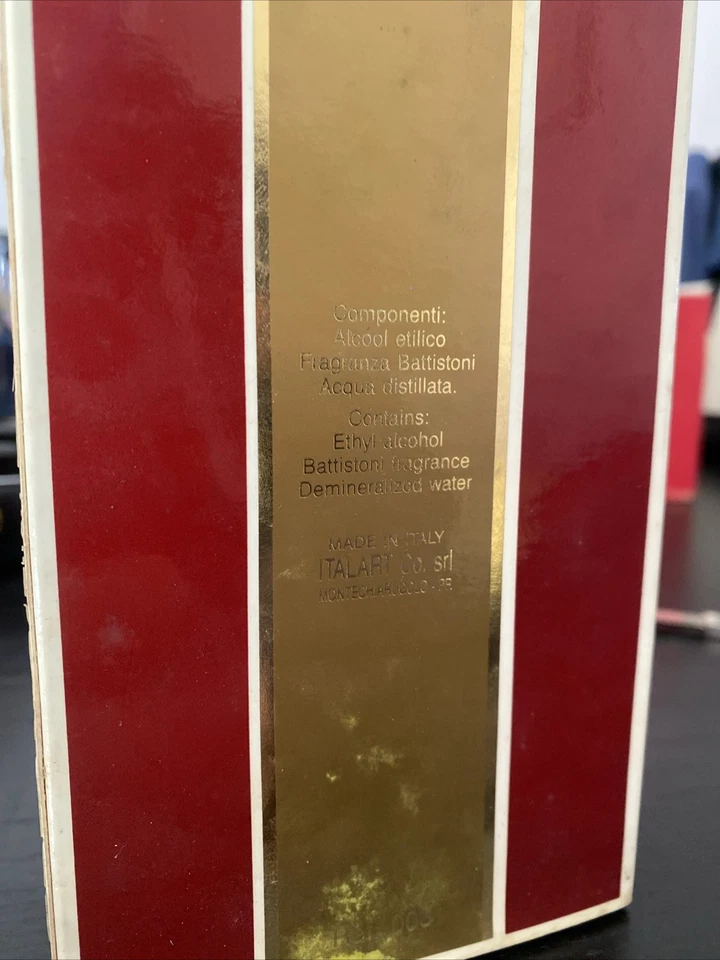 BATTISTONI MARTA 75ml Spray EDT. RARO VINTAGE PREBARCODE - Immagine 2 di 3