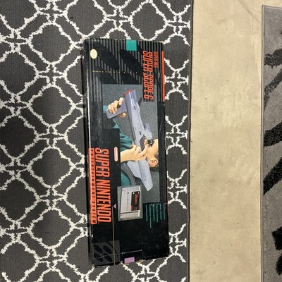 Super Scope 6 SNES Nintendo laser shoot game no manual 