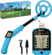 OMMO Metal Detector for Kids LCD Adjustable Lightweight 6" Coil Treasure Finder