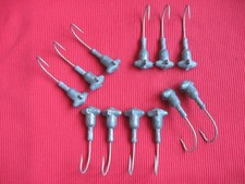 Twelve Striper Saltwater 2 oz Bare Unpainted Jig Head Lure from the 1970 s-80 s