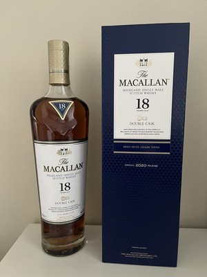 Macallan 18 Jahre Double Cask 2020,70cl,43%, Highland Single Malt Scotch Whisky