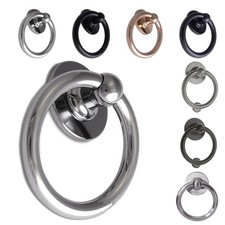 Heritage Solid UPVC Bullring Door Knocker Fab & Fix Easy Fit Heavy Duty