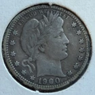 1900 U.S. Barber Quarter Silver U.S.