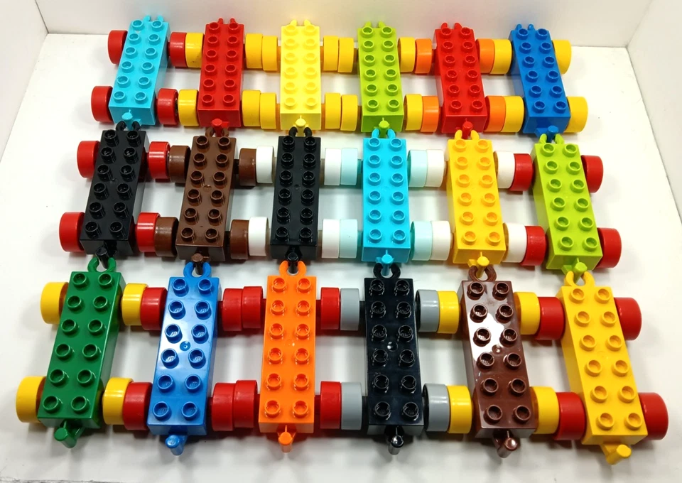Lego Duplo Multiple Colored Train Bases - All Only $0.99 Each - Image 2 of 2