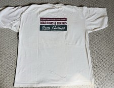 Sam Phillips Martinis & Bikinis Rare Vintage 1994 T-shirt Size XL T-Bone Burnett