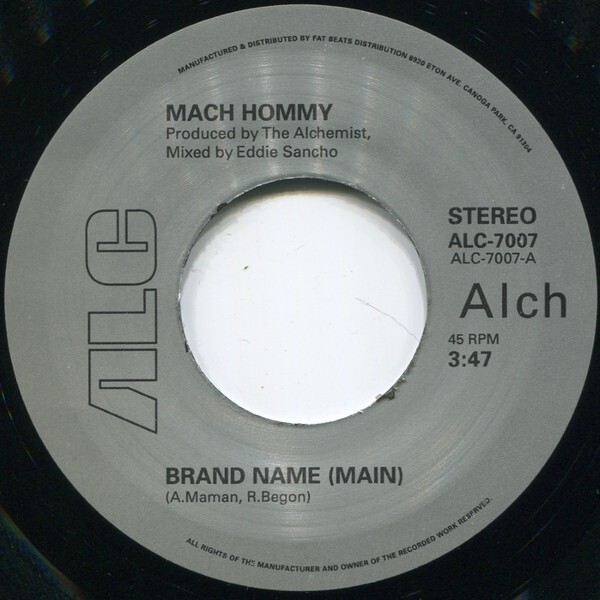 レア美品 Mach Hommy The Alchemist Brand Name Alchemist
